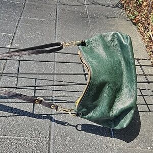 Valentina sholder bag forest green